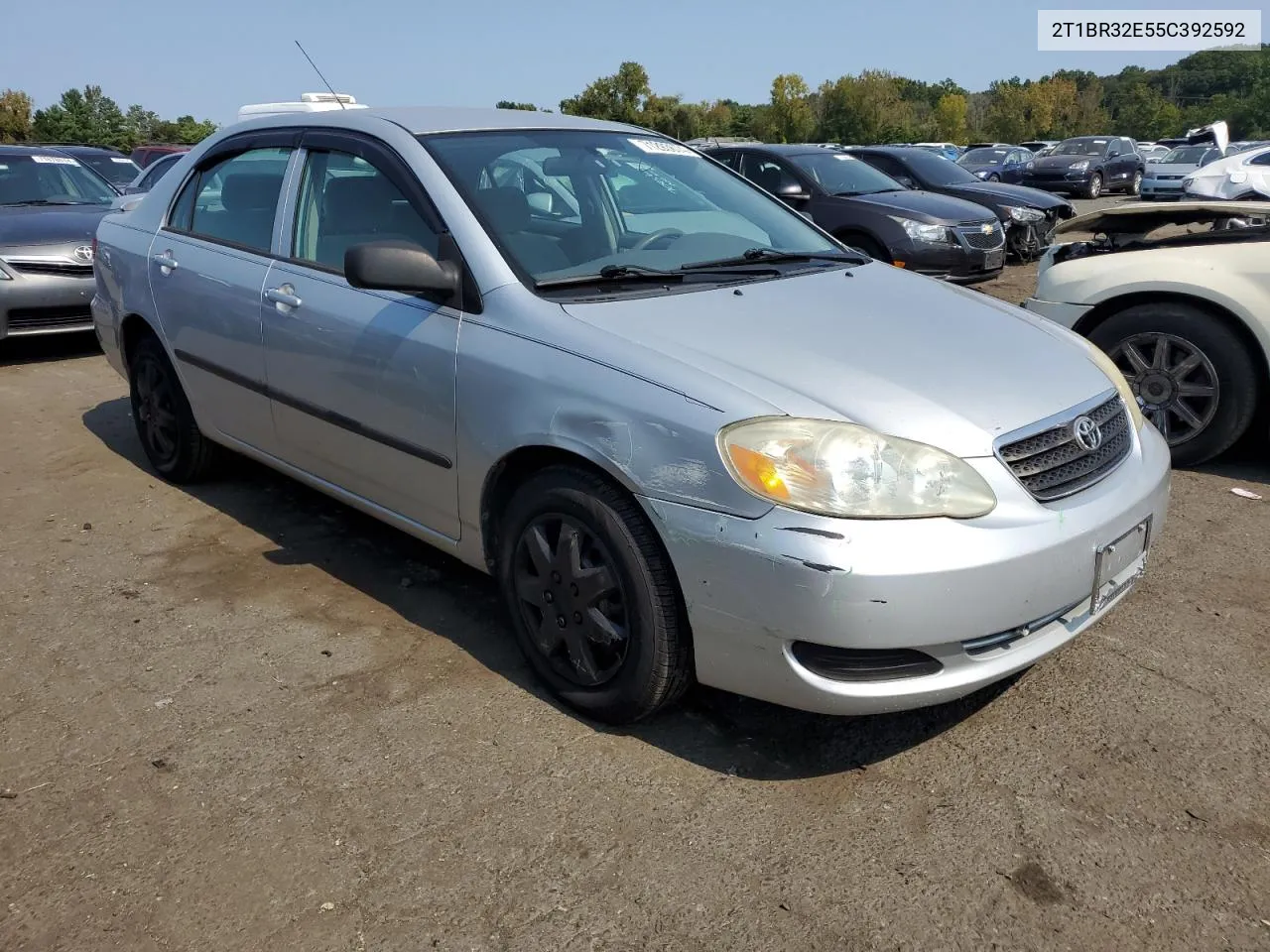 2005 Toyota Corolla Ce VIN: 2T1BR32E55C392592 Lot: 71293674