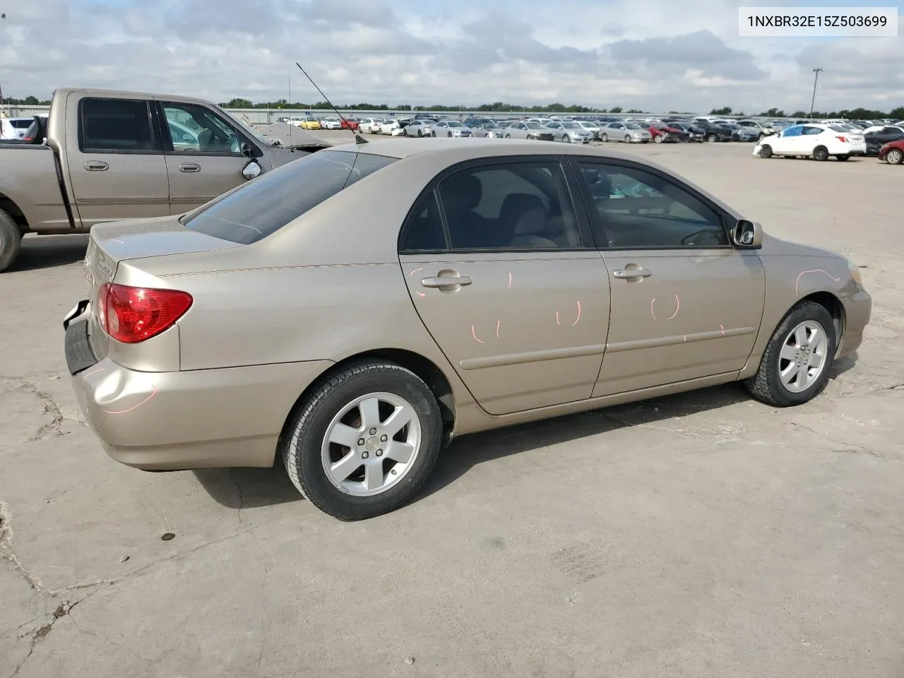 2005 Toyota Corolla Ce VIN: 1NXBR32E15Z503699 Lot: 71402894