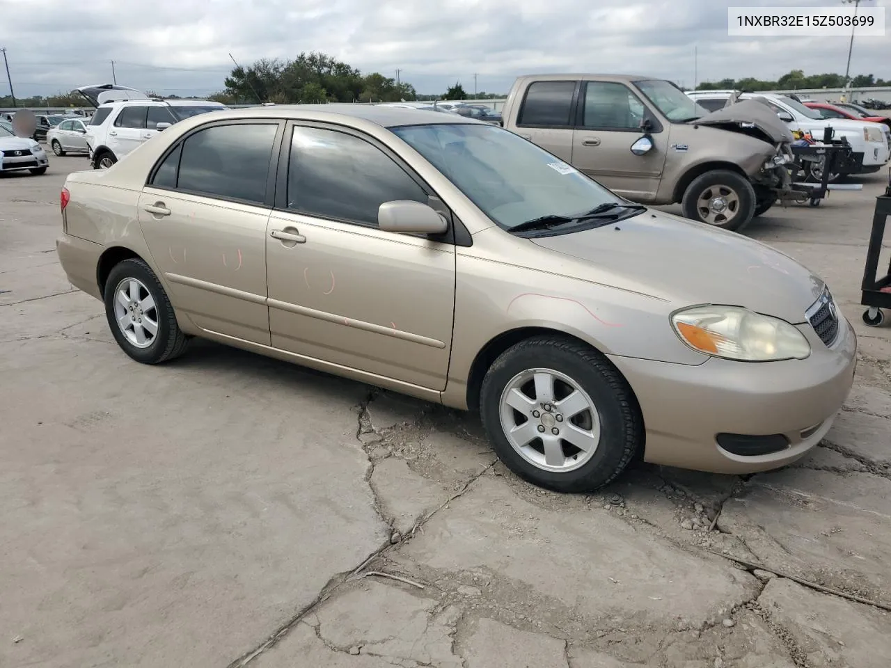 2005 Toyota Corolla Ce VIN: 1NXBR32E15Z503699 Lot: 71402894