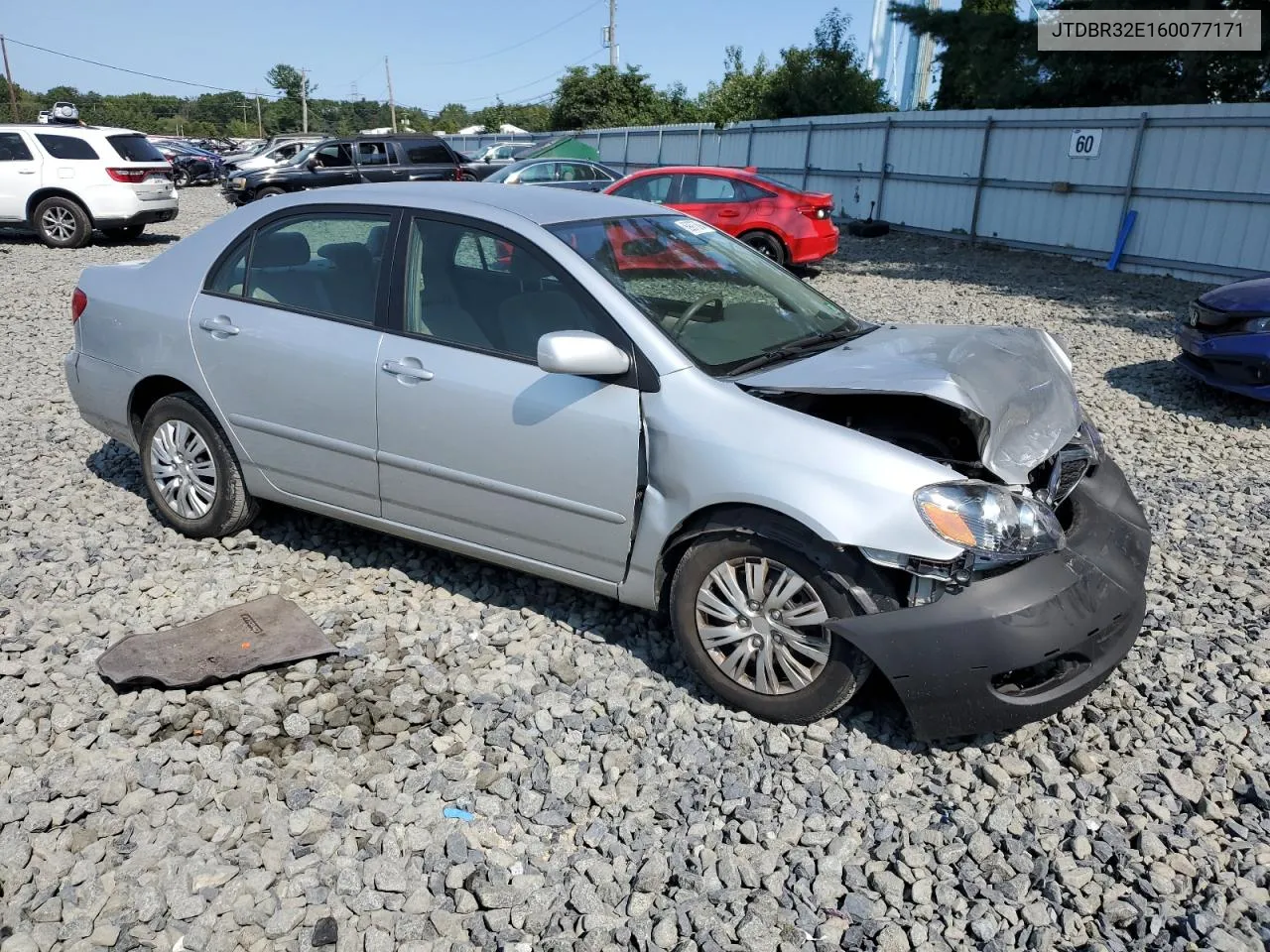 2006 Toyota Corolla Ce VIN: JTDBR32E160077171 Lot: 69975694