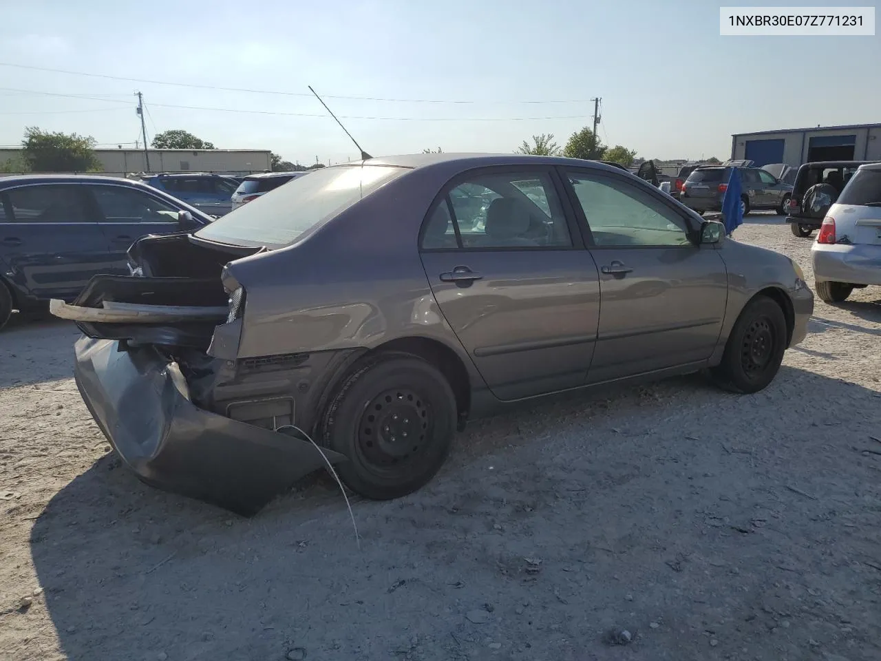 2007 Toyota Corolla Ce VIN: 1NXBR30E07Z771231 Lot: 71598164