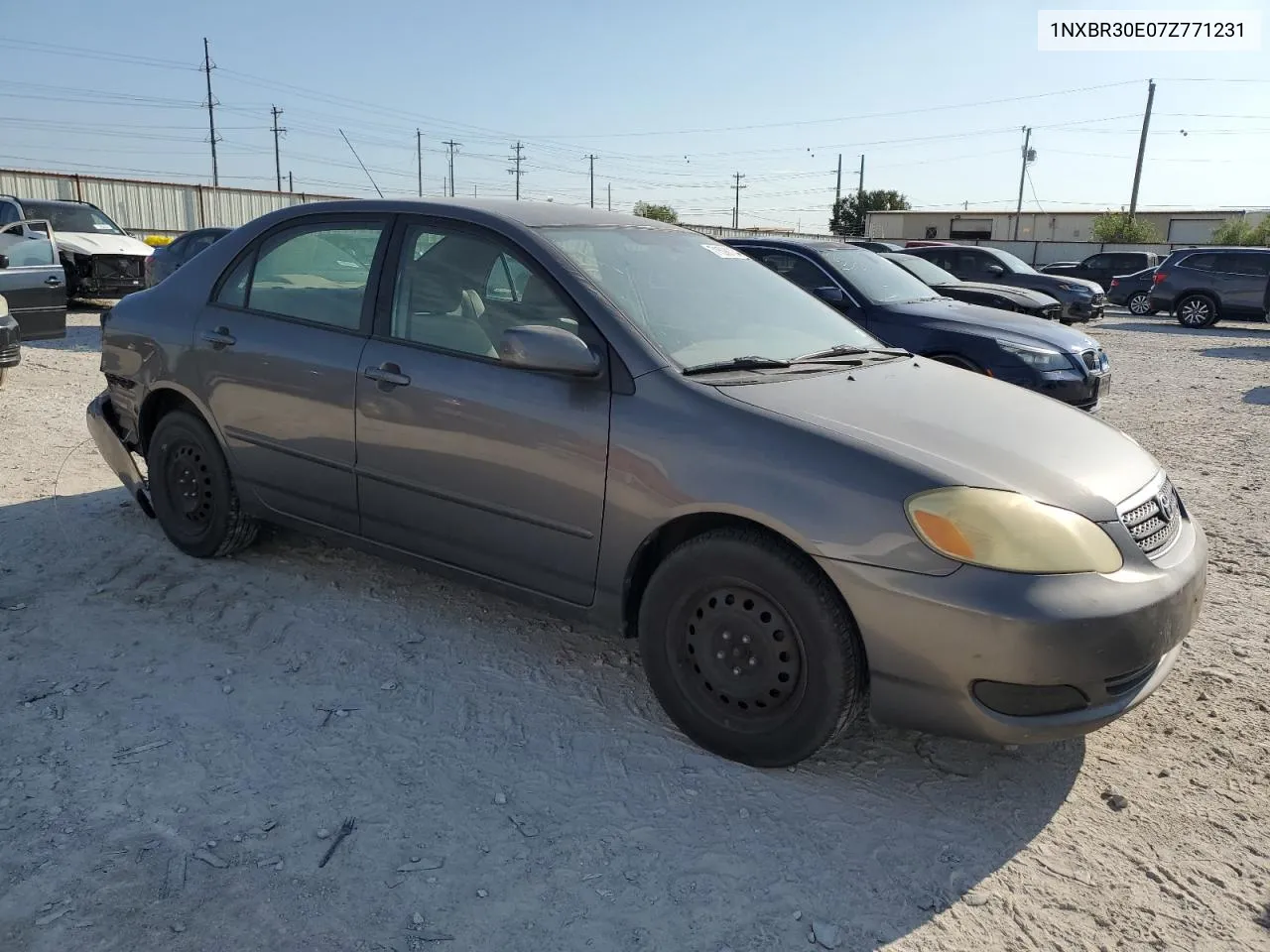 2007 Toyota Corolla Ce VIN: 1NXBR30E07Z771231 Lot: 71598164