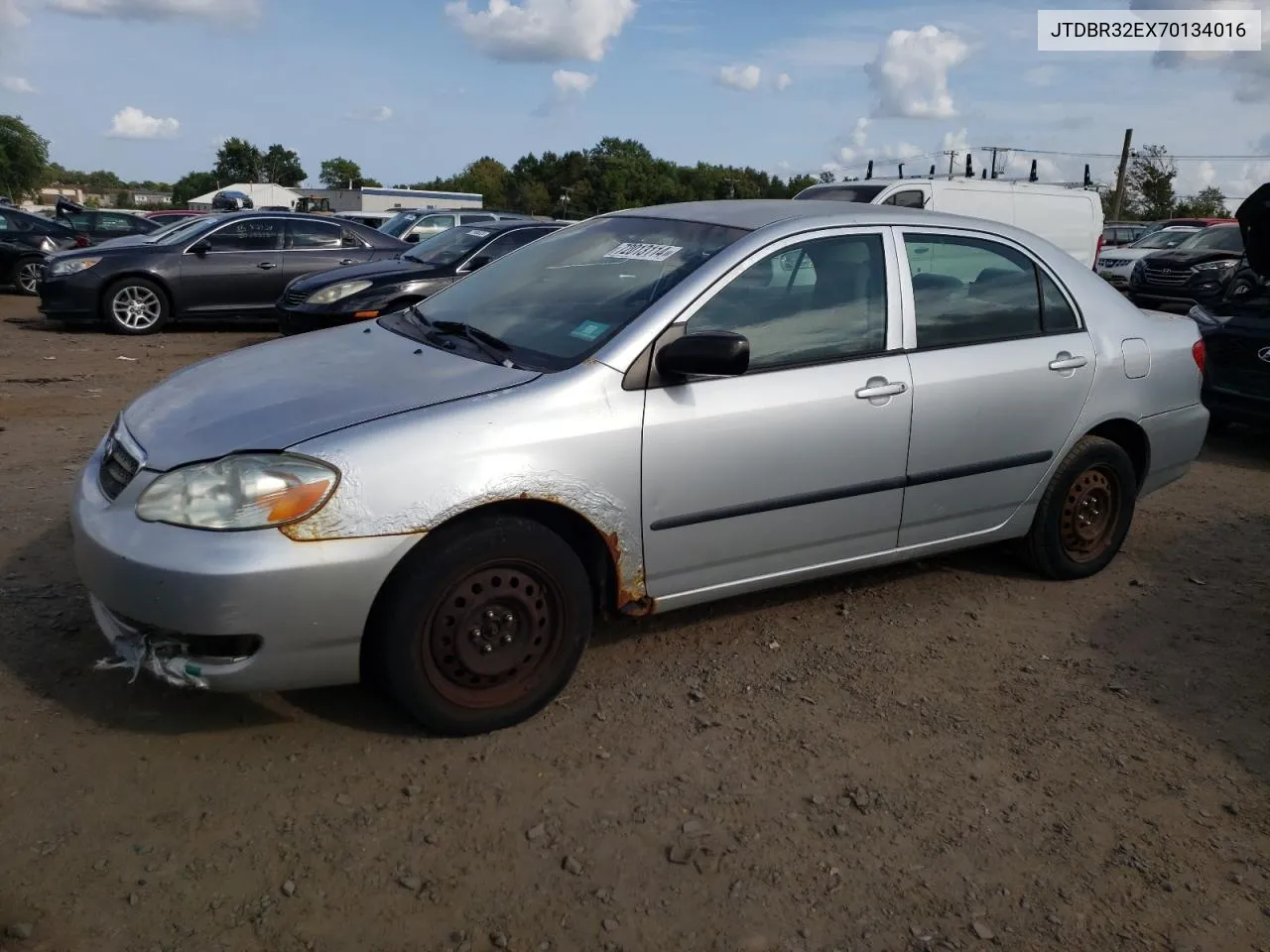 2007 Toyota Corolla Ce VIN: JTDBR32EX70134016 Lot: 72013114