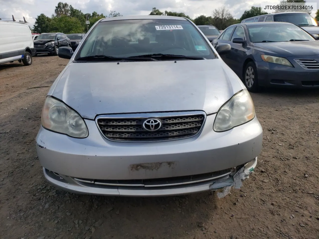 2007 Toyota Corolla Ce VIN: JTDBR32EX70134016 Lot: 72013114