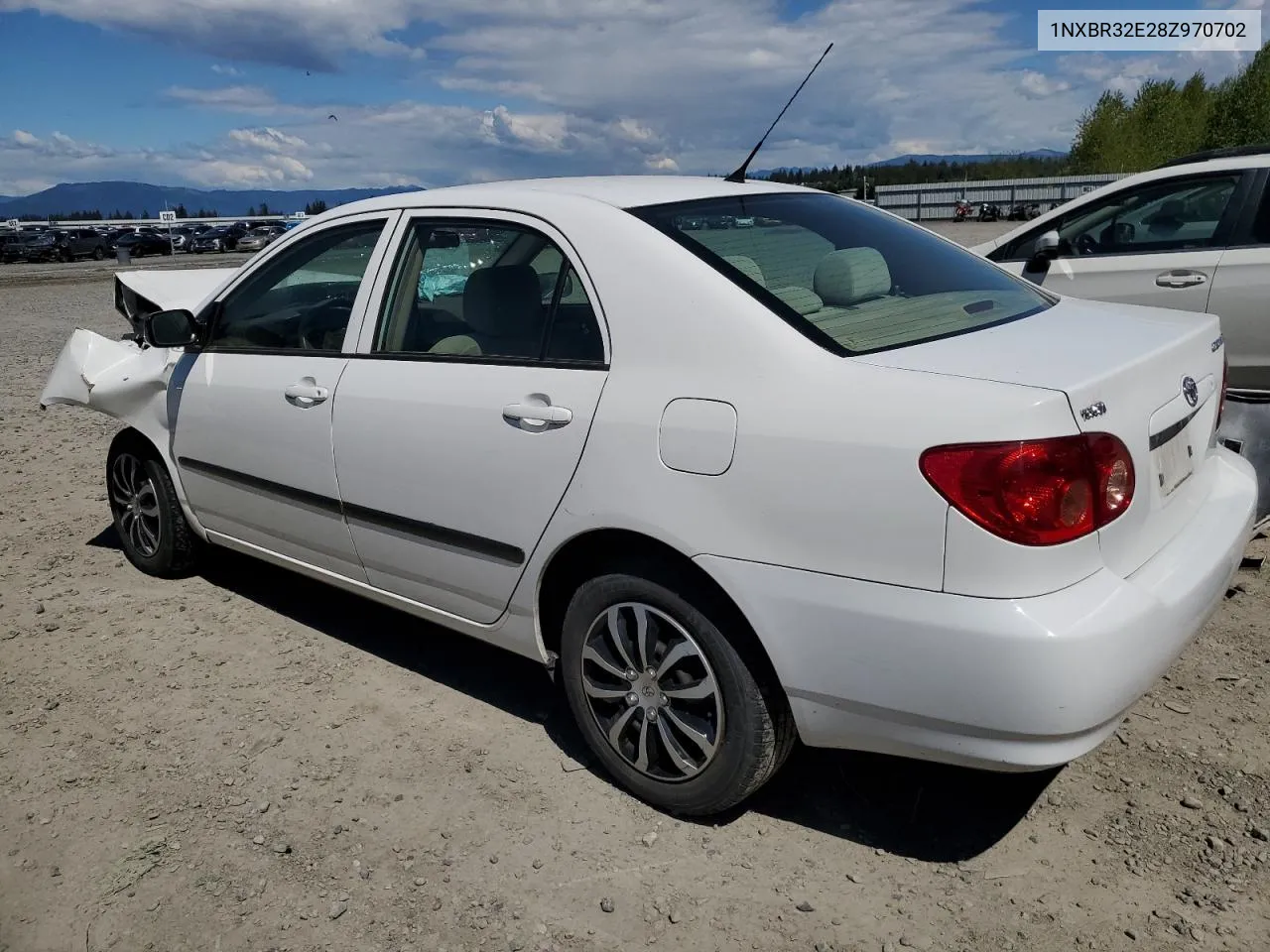 2008 Toyota Corolla Ce VIN: 1NXBR32E28Z970702 Lot: 53494854