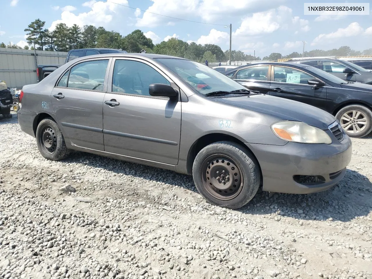 2008 Toyota Corolla Ce VIN: 1NXBR32E98Z049061 Lot: 69020924