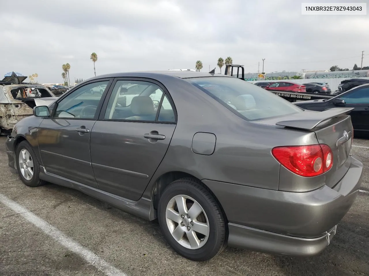 1NXBR32E78Z943043 2008 Toyota Corolla Ce