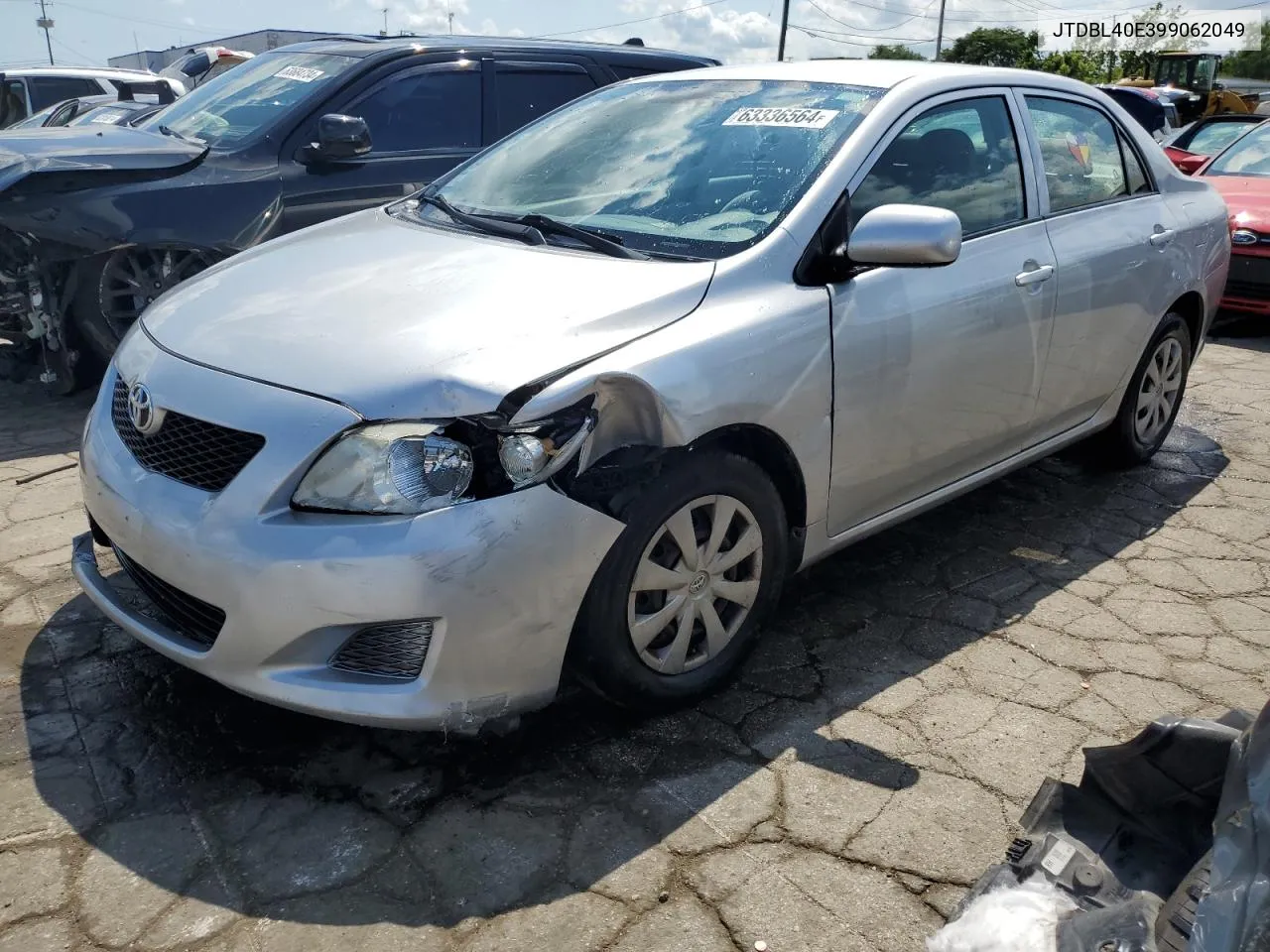 2009 Toyota Corolla Base VIN: JTDBL40E399062049 Lot: 63336564