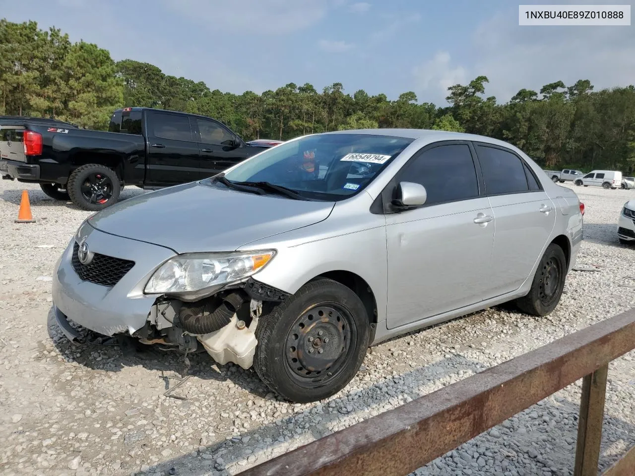 2009 Toyota Corolla Base VIN: 1NXBU40E89Z010888 Lot: 68549794