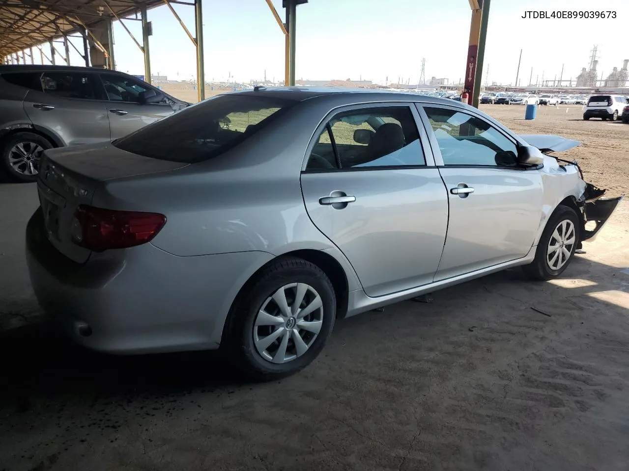 2009 Toyota Corolla Base VIN: JTDBL40E899039673 Lot: 70884804