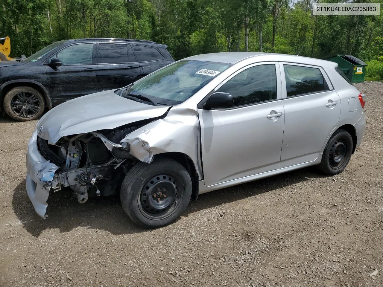 2010 Toyota Corolla Matrix VIN: 2T1KU4EE0AC205883 Lot: 62043044