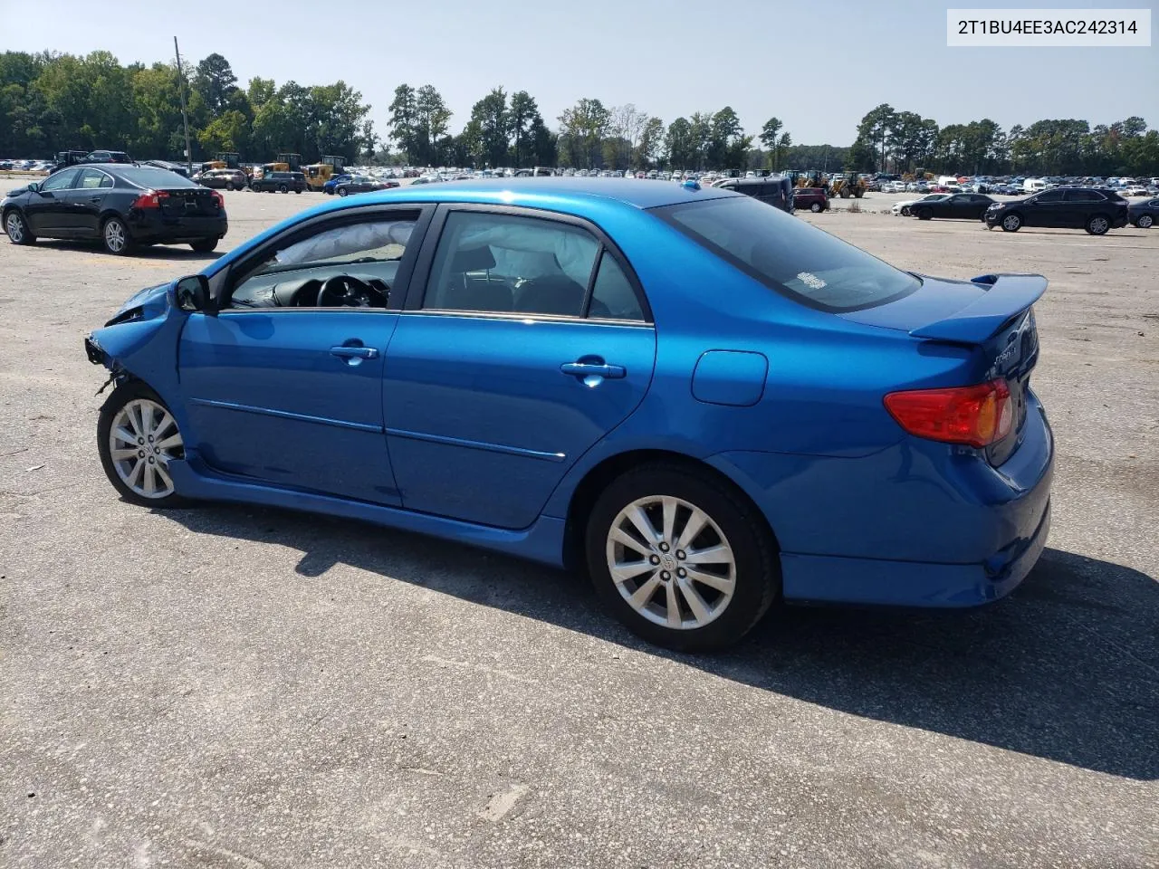 2010 Toyota Corolla Base VIN: 2T1BU4EE3AC242314 Lot: 71003834