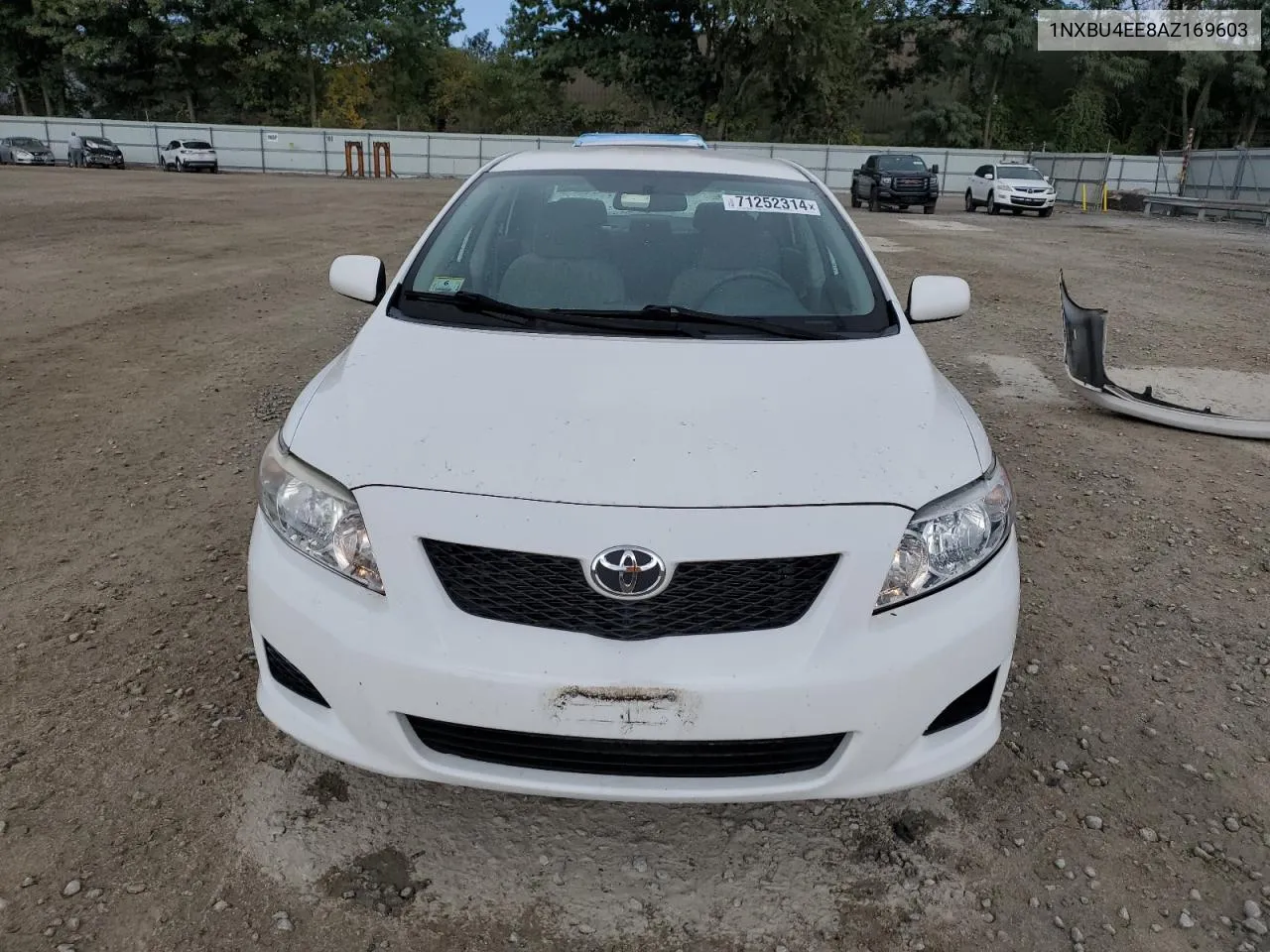 2010 Toyota Corolla Base VIN: 1NXBU4EE8AZ169603 Lot: 71252314