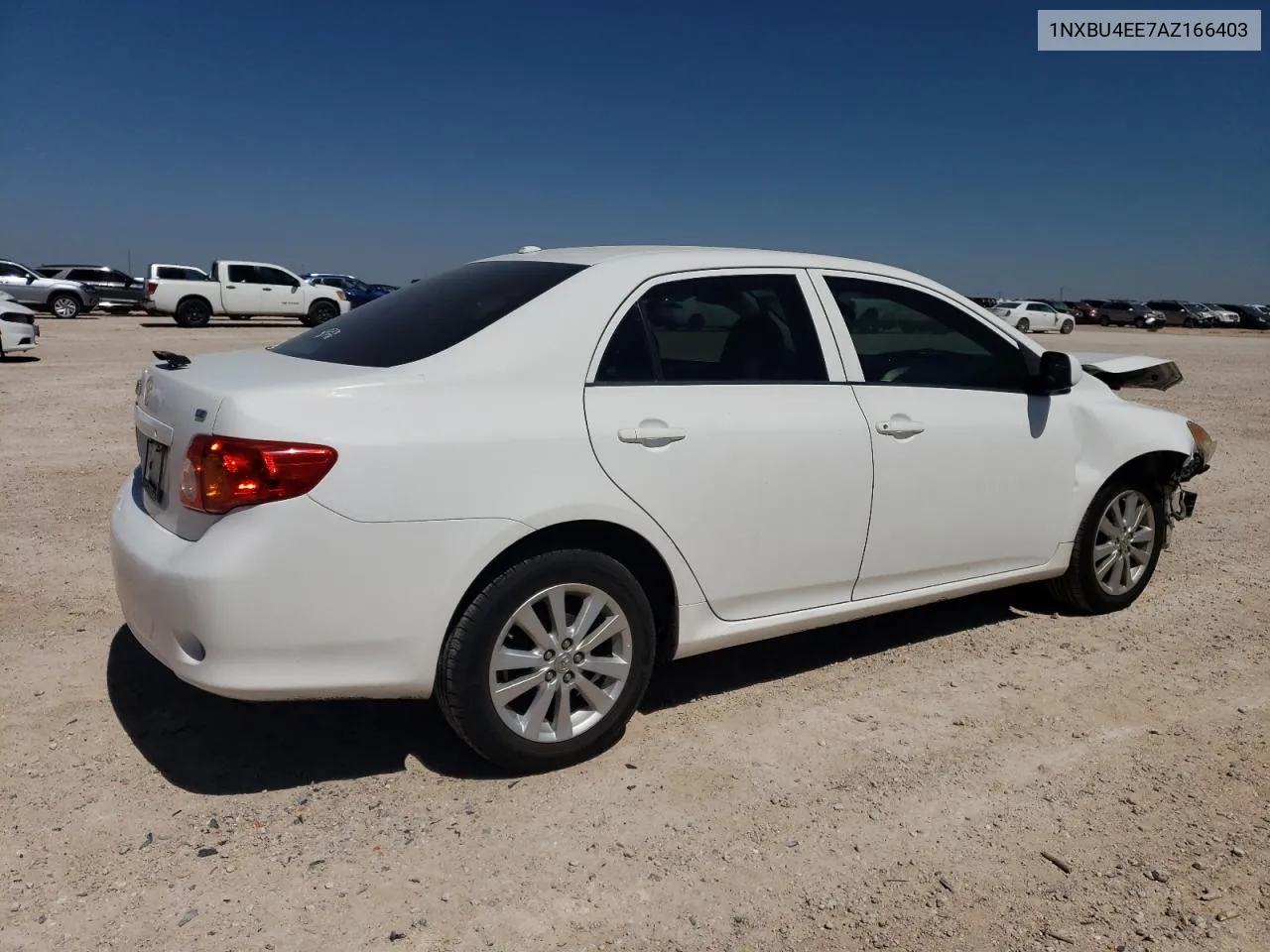 2010 Toyota Corolla Base VIN: 1NXBU4EE7AZ166403 Lot: 71286314