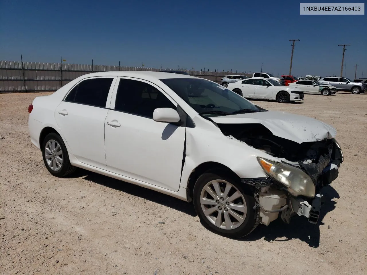 2010 Toyota Corolla Base VIN: 1NXBU4EE7AZ166403 Lot: 71286314