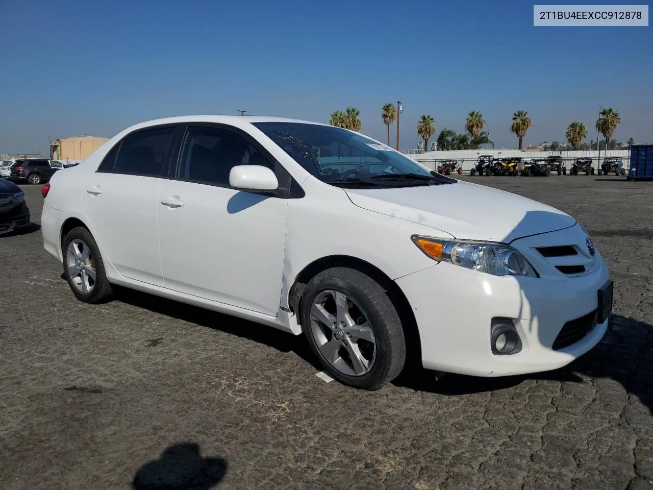 2012 Toyota Corolla Base VIN: 2T1BU4EEXCC912878 Lot: 70917394