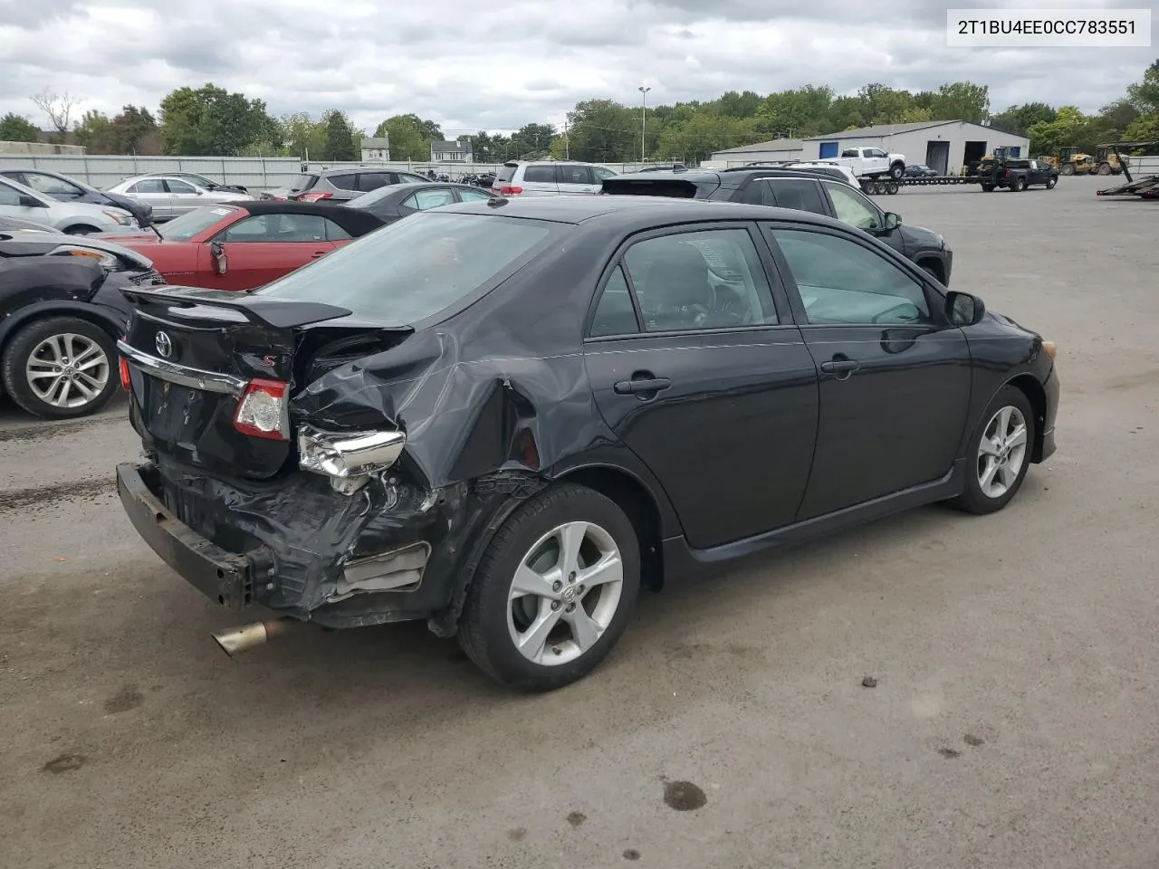 2012 Toyota Corolla Base VIN: 2T1BU4EE0CC783551 Lot: 71727464