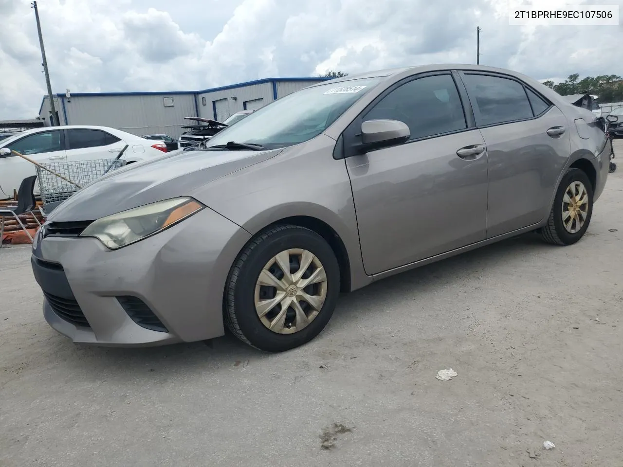 2014 Toyota Corolla Eco VIN: 2T1BPRHE9EC107506 Lot: 71528514