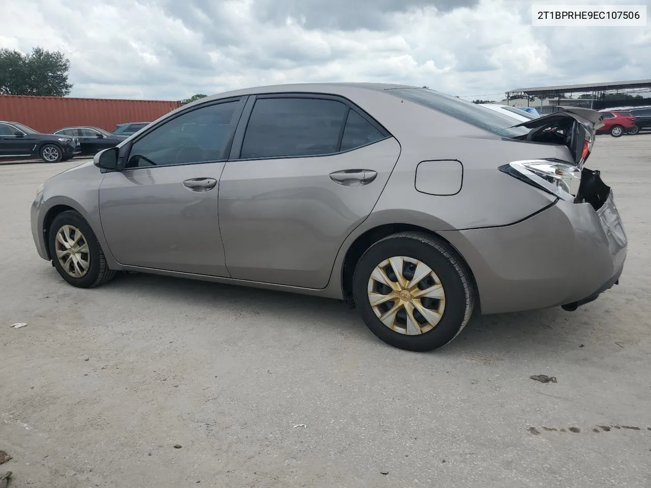 2014 Toyota Corolla Eco VIN: 2T1BPRHE9EC107506 Lot: 71528514