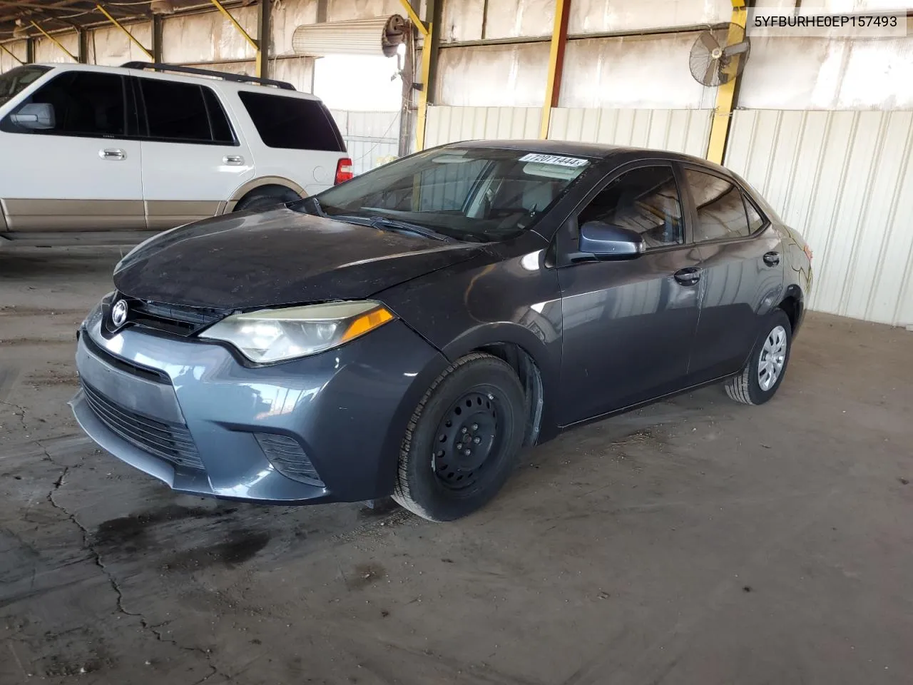 2014 Toyota Corolla L VIN: 5YFBURHE0EP157493 Lot: 72071444