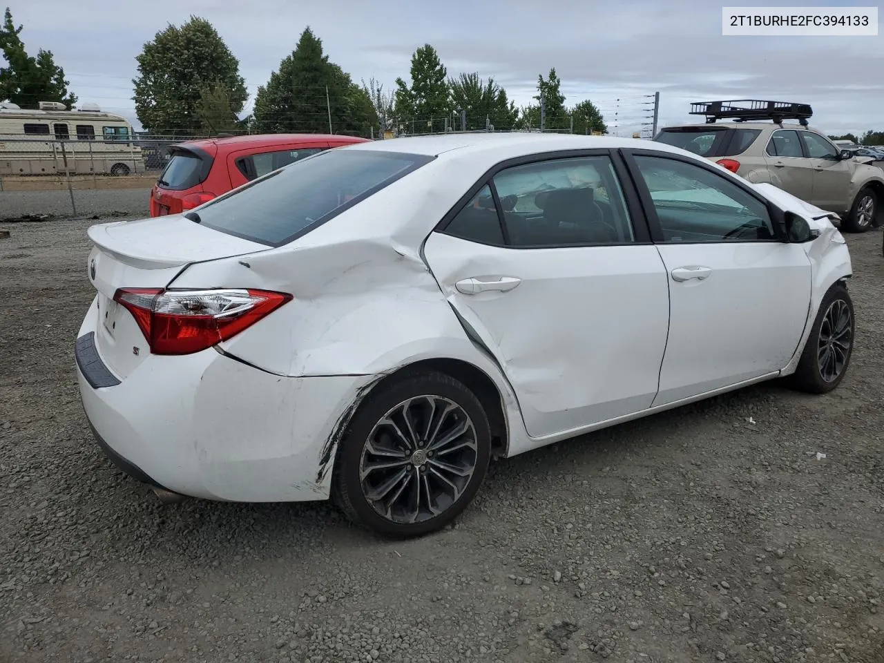 2T1BURHE2FC394133 2015 Toyota Corolla L