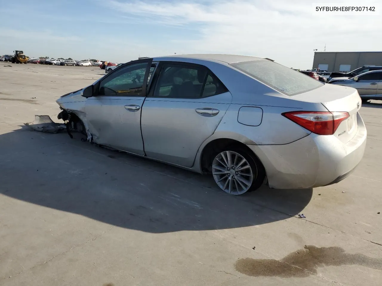 2015 Toyota Corolla L VIN: 5YFBURHE8FP307142 Lot: 67946764