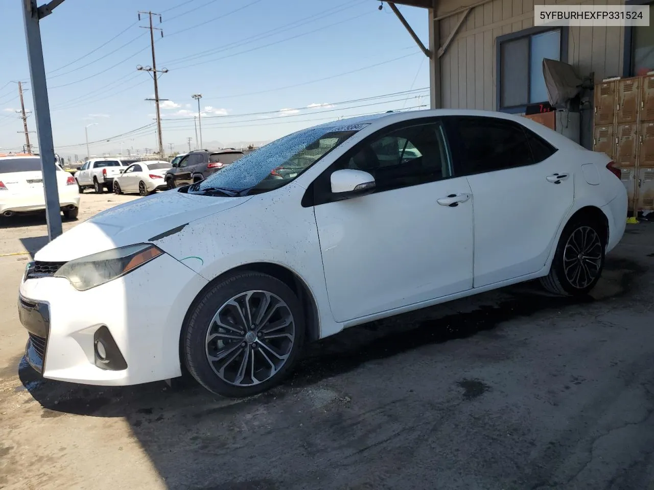 2015 Toyota Corolla L VIN: 5YFBURHEXFP331524 Lot: 69879384