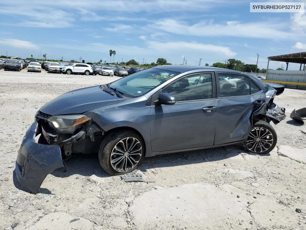 2016 Toyota Corolla L VIN: 5YFBURHE3GP527127 Lot: 67489214