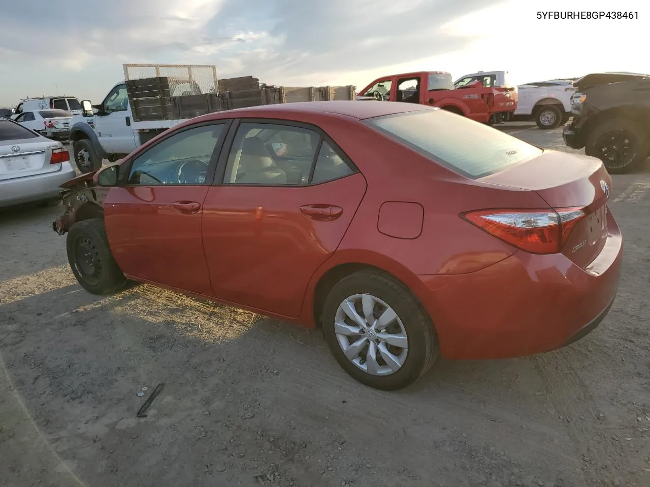 5YFBURHE8GP438461 2016 Toyota Corolla L