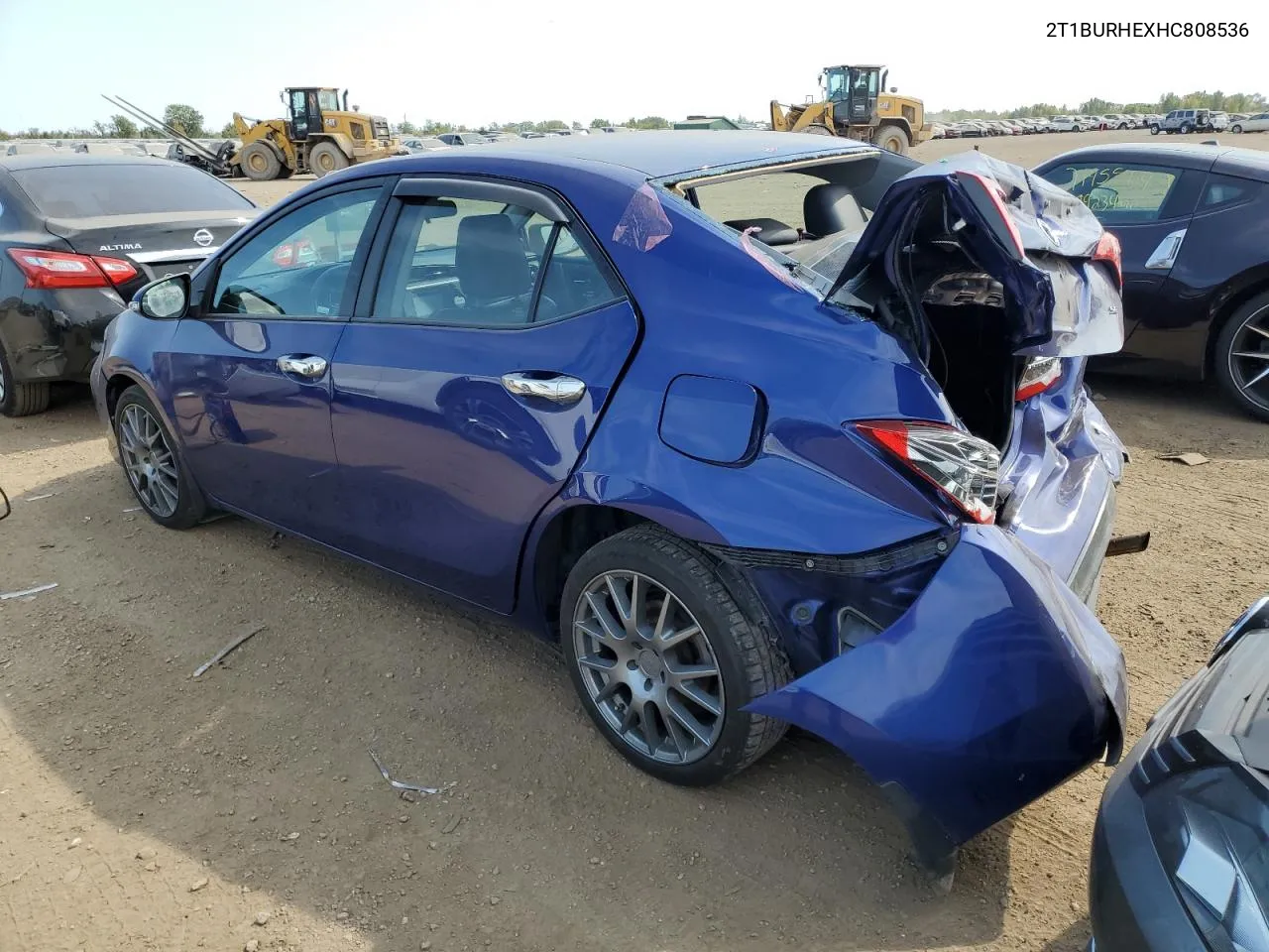 2017 Toyota Corolla L VIN: 2T1BURHEXHC808536 Lot: 71652354