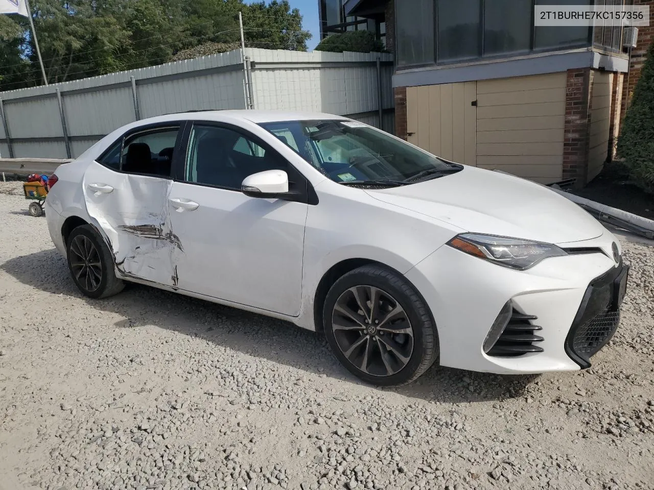 2019 Toyota Corolla L VIN: 2T1BURHE7KC157356 Lot: 71708744