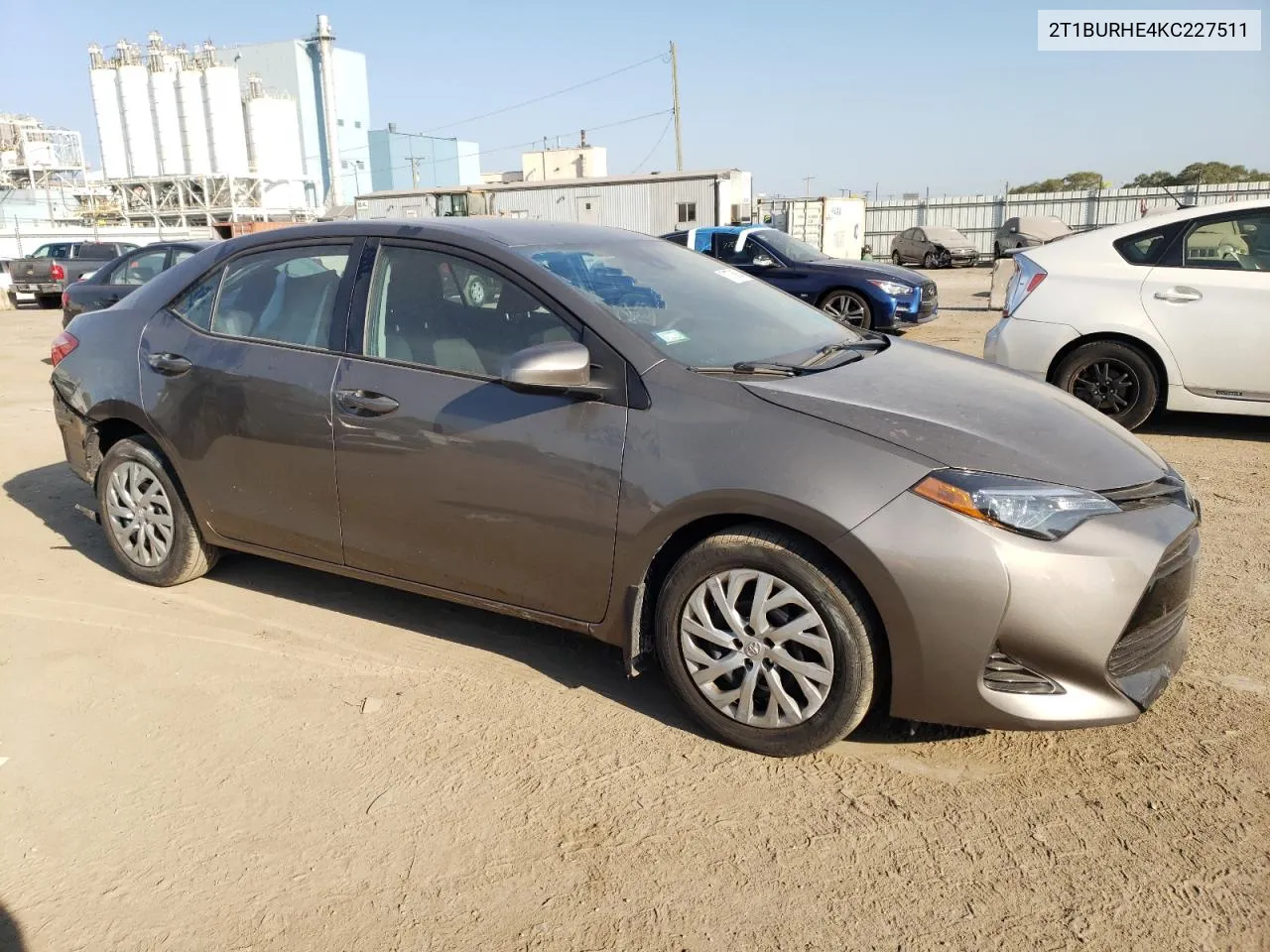 2019 Toyota Corolla L VIN: 2T1BURHE4KC227511 Lot: 71776854