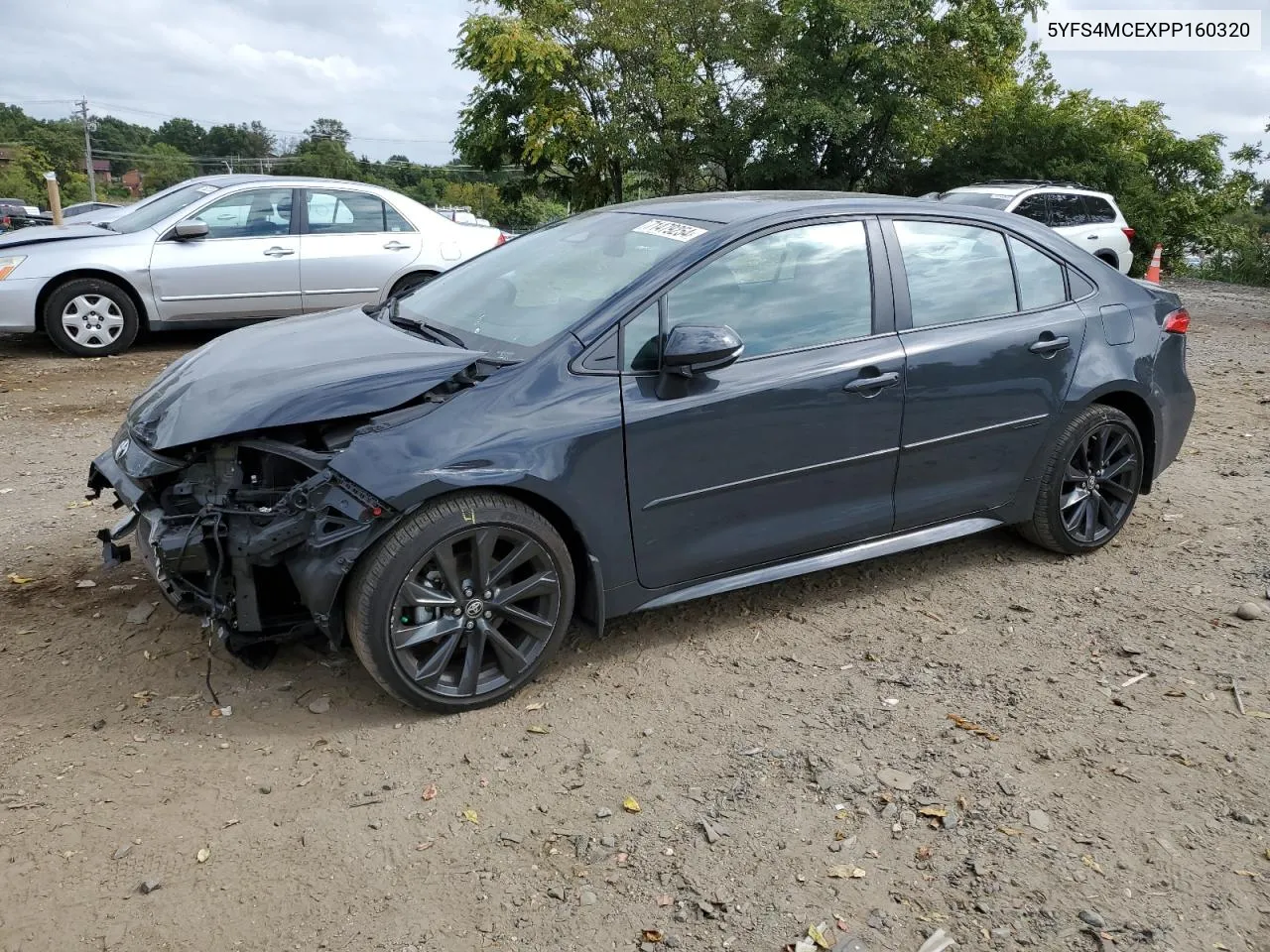 2023 Toyota Corolla Se VIN: 5YFS4MCEXPP160320 Lot: 71479254