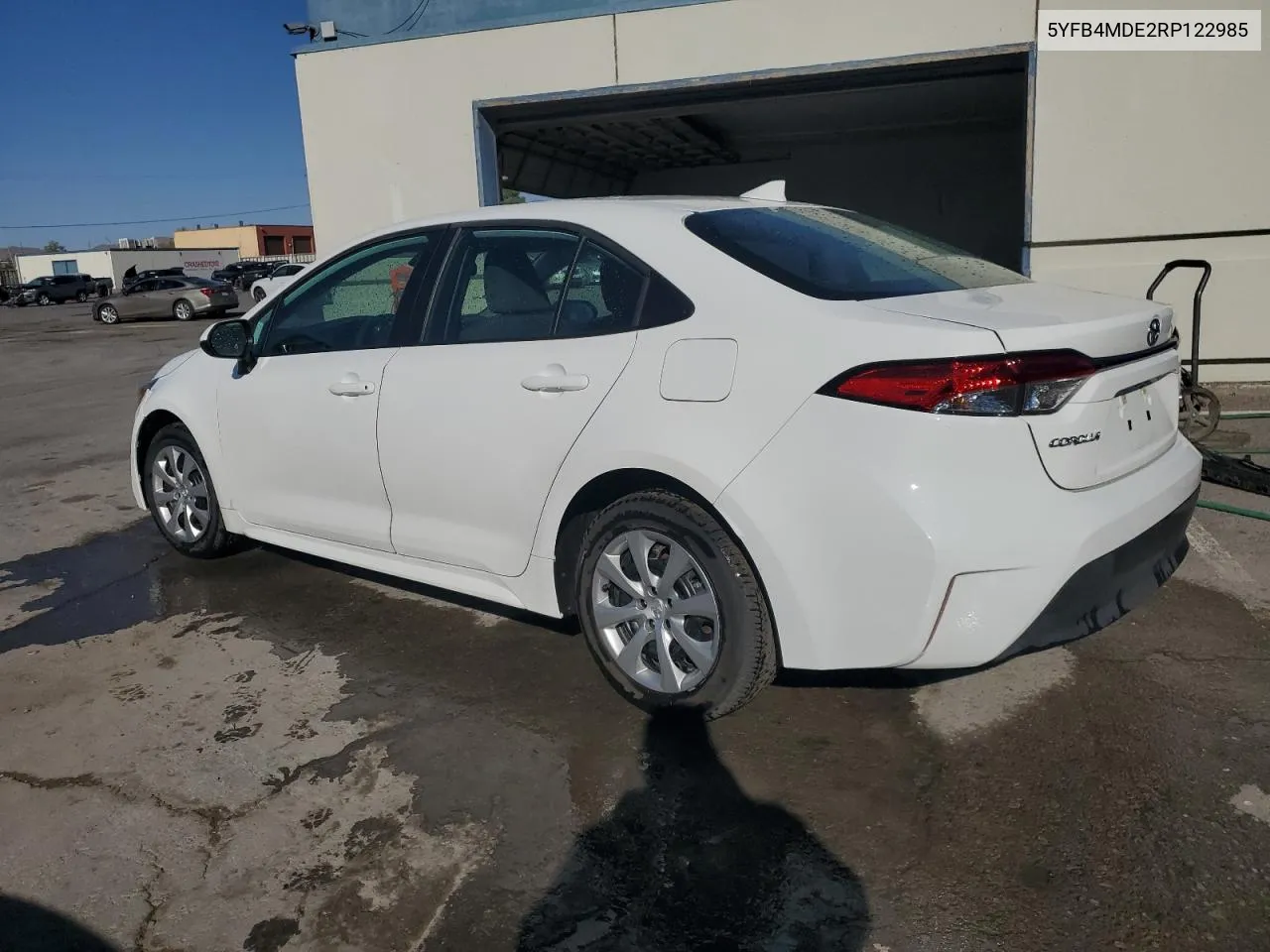 5YFB4MDE2RP122985 2024 Toyota Corolla Le