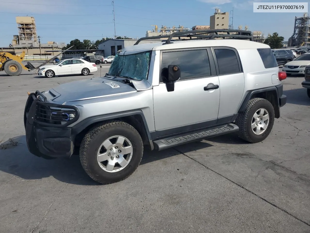 2007 Toyota Fj Cruiser VIN: JTEZU11F970007619 Lot: 67845204