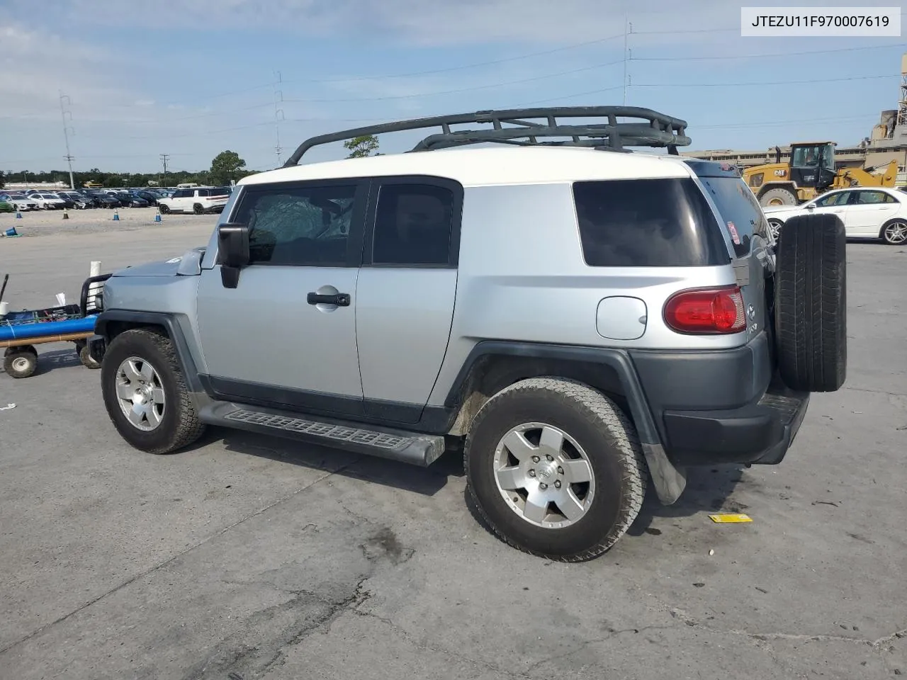 2007 Toyota Fj Cruiser VIN: JTEZU11F970007619 Lot: 67845204