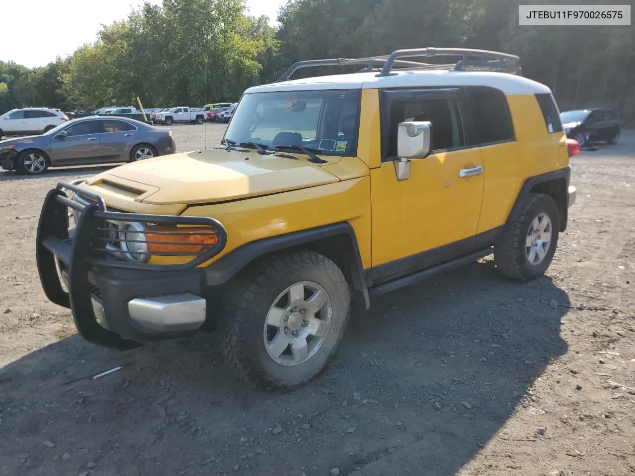 2007 Toyota Fj Cruiser VIN: JTEBU11F970026575 Lot: 70147644