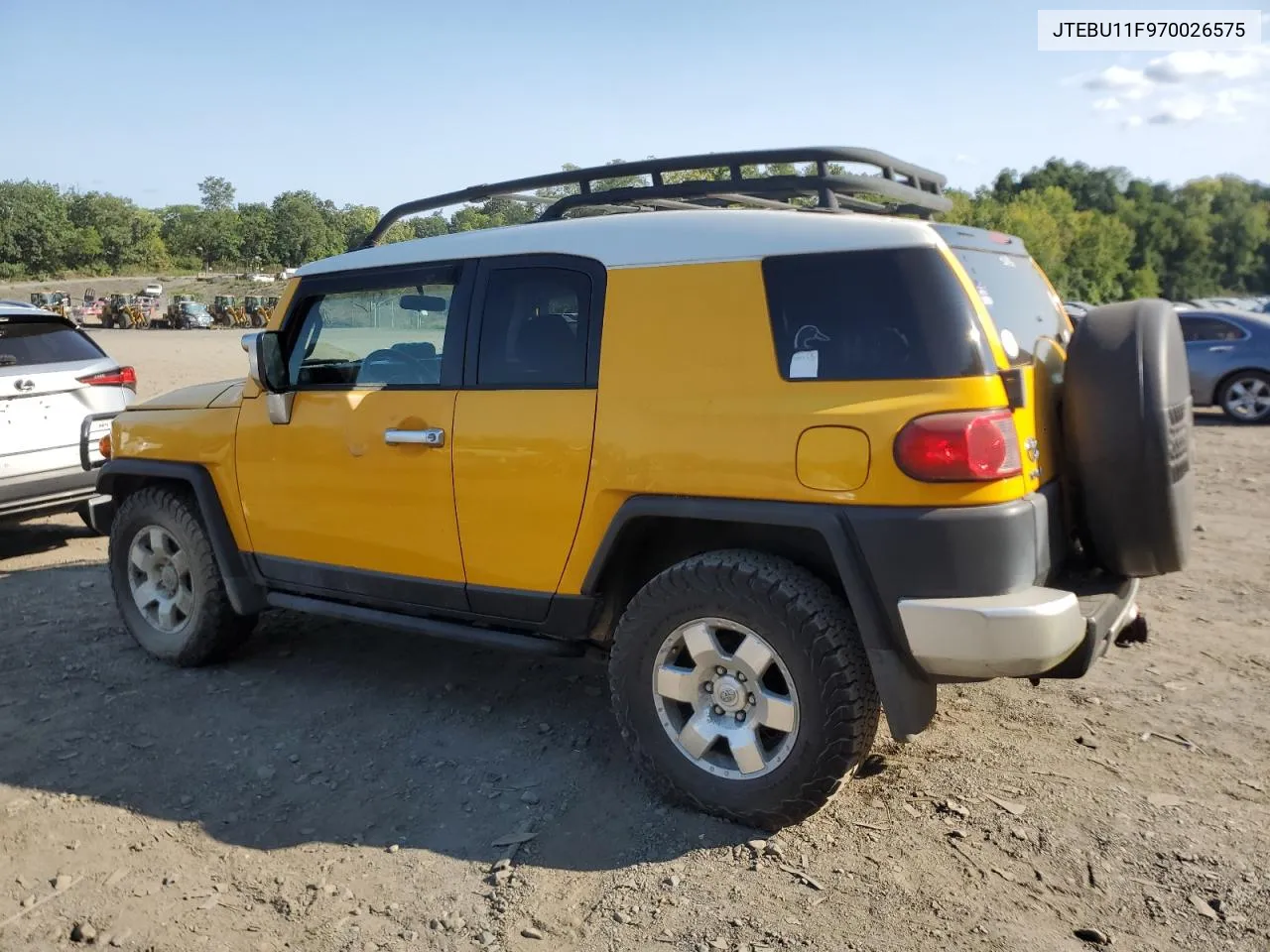 2007 Toyota Fj Cruiser VIN: JTEBU11F970026575 Lot: 70147644