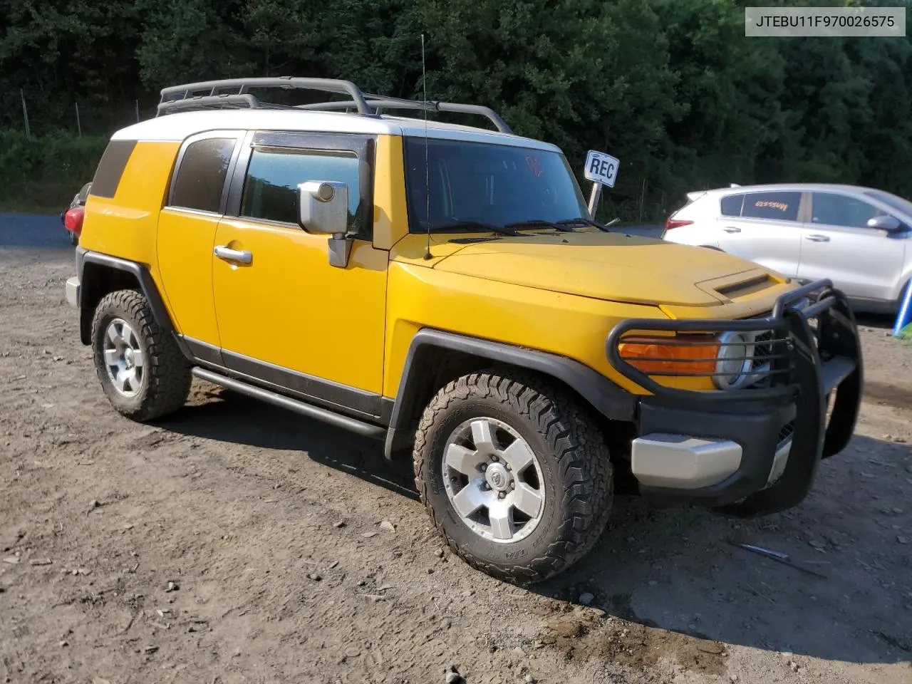 2007 Toyota Fj Cruiser VIN: JTEBU11F970026575 Lot: 70147644