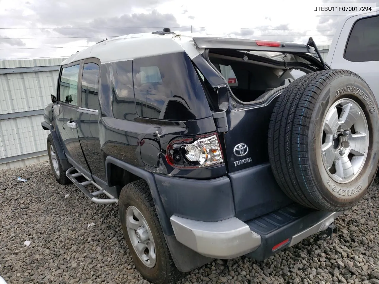 2007 Toyota Fj Cruiser VIN: JTEBU11F070017294 Lot: 70308414