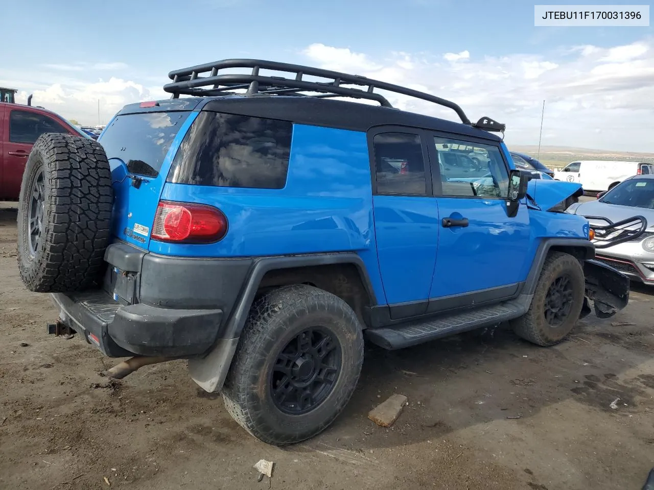 JTEBU11F170031396 2007 Toyota Fj Cruiser