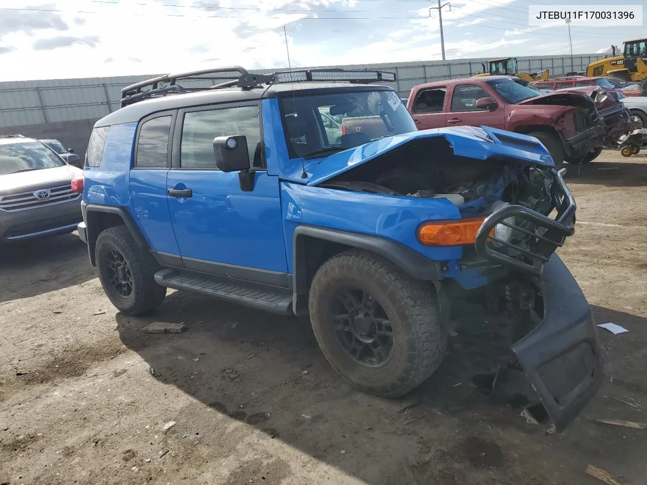 JTEBU11F170031396 2007 Toyota Fj Cruiser