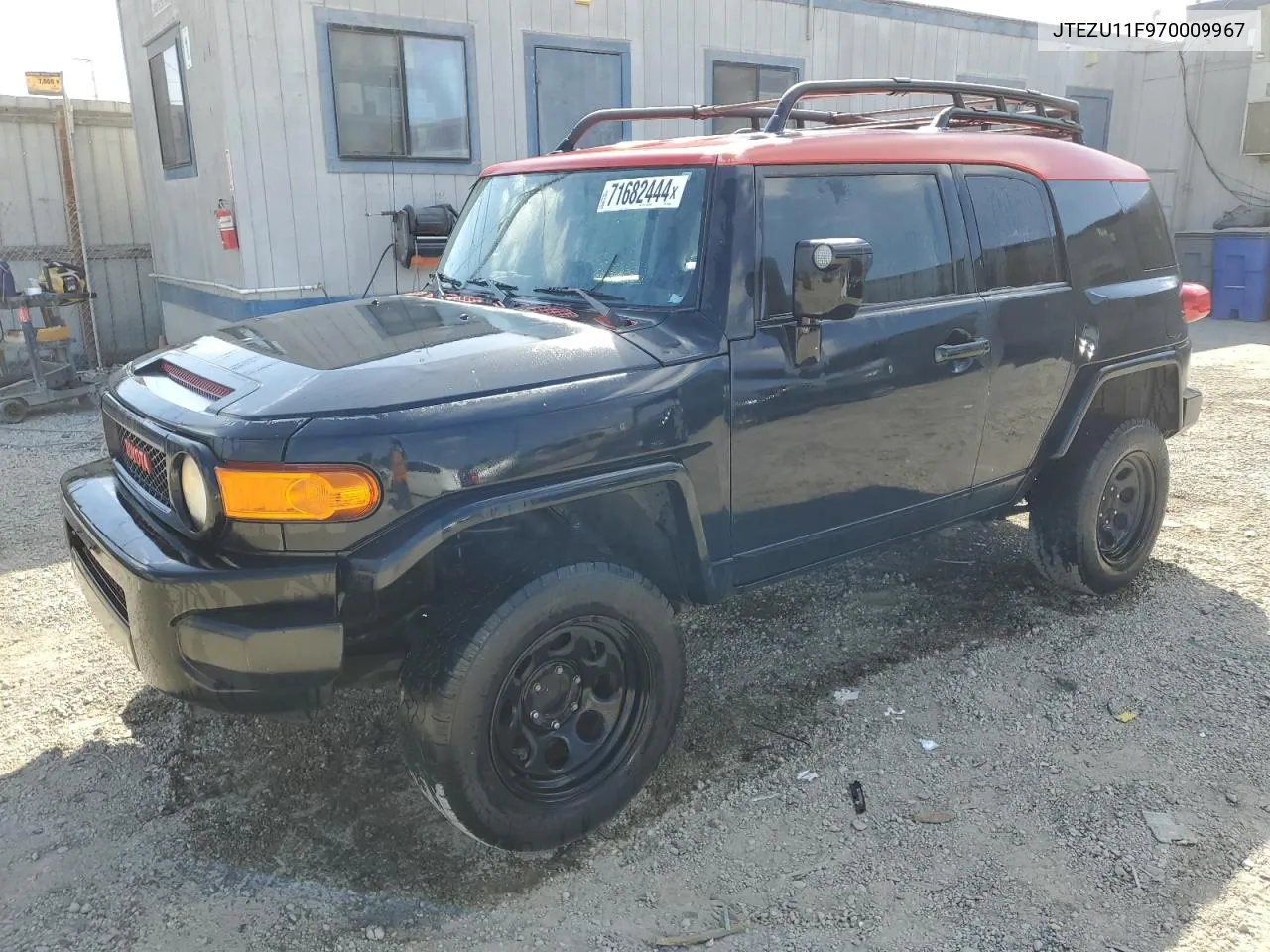 2007 Toyota Fj Cruiser VIN: JTEZU11F970009967 Lot: 71682444