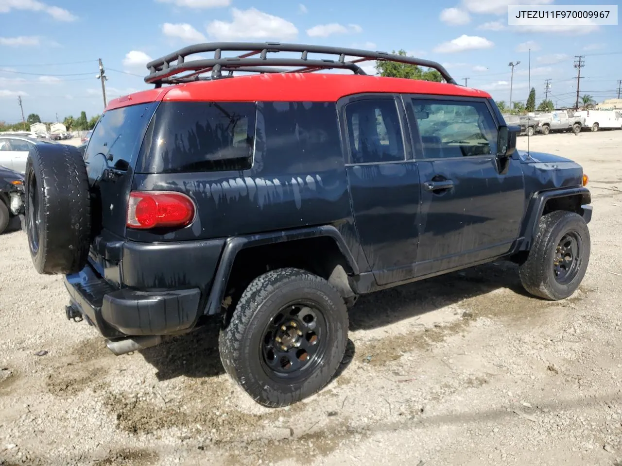 2007 Toyota Fj Cruiser VIN: JTEZU11F970009967 Lot: 71682444