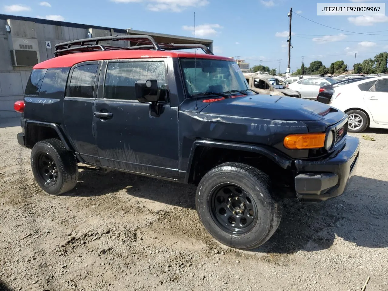 2007 Toyota Fj Cruiser VIN: JTEZU11F970009967 Lot: 71682444