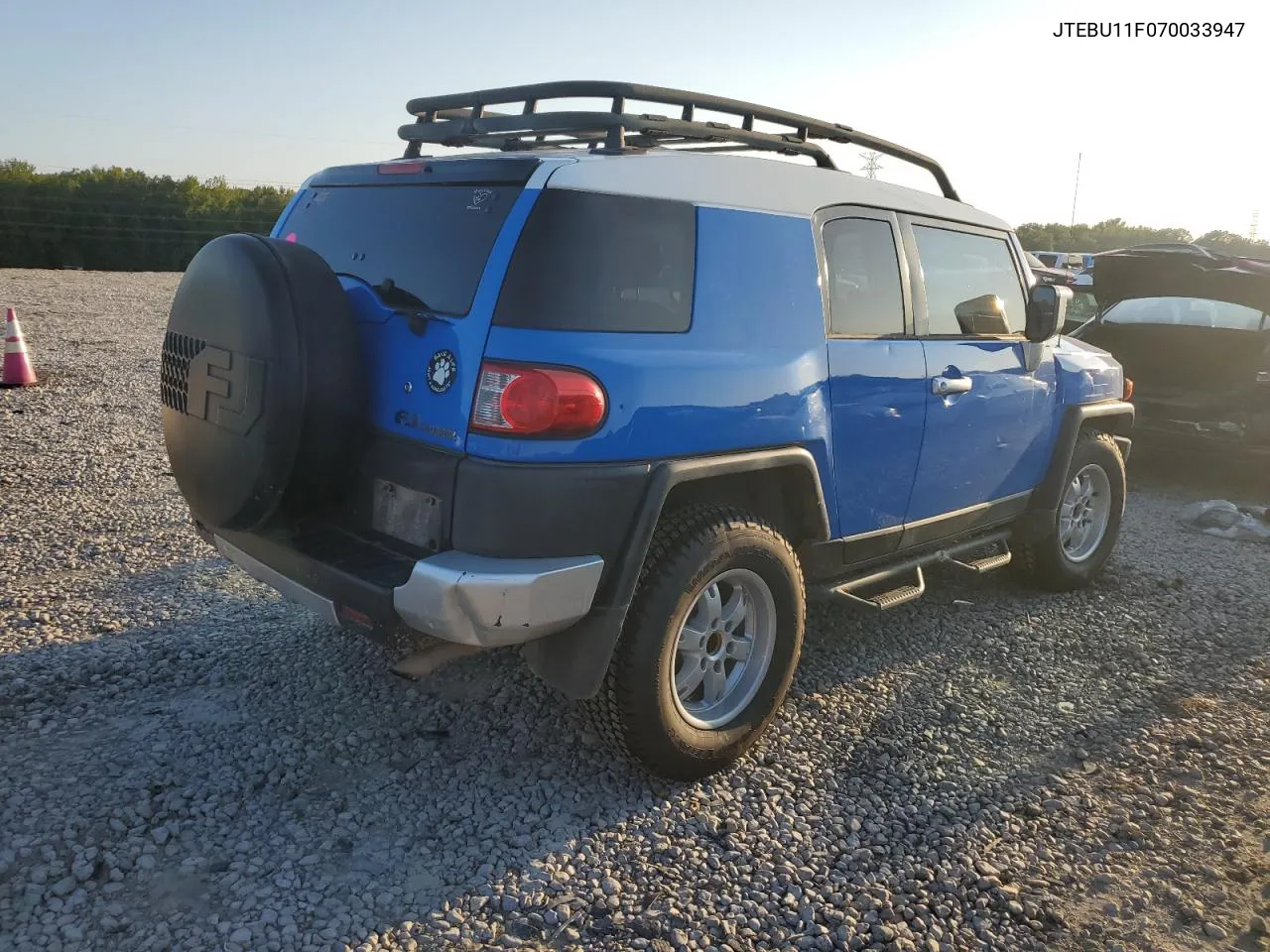 2007 Toyota Fj Cruiser VIN: JTEBU11F070033947 Lot: 71980374