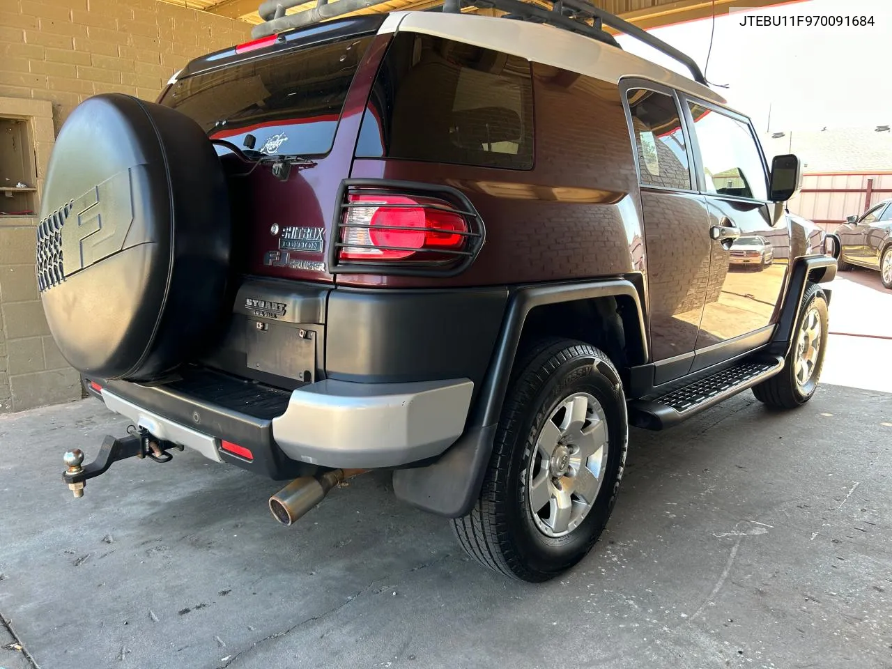 2007 Toyota Fj Cruiser VIN: JTEBU11F970091684 Lot: 72135734