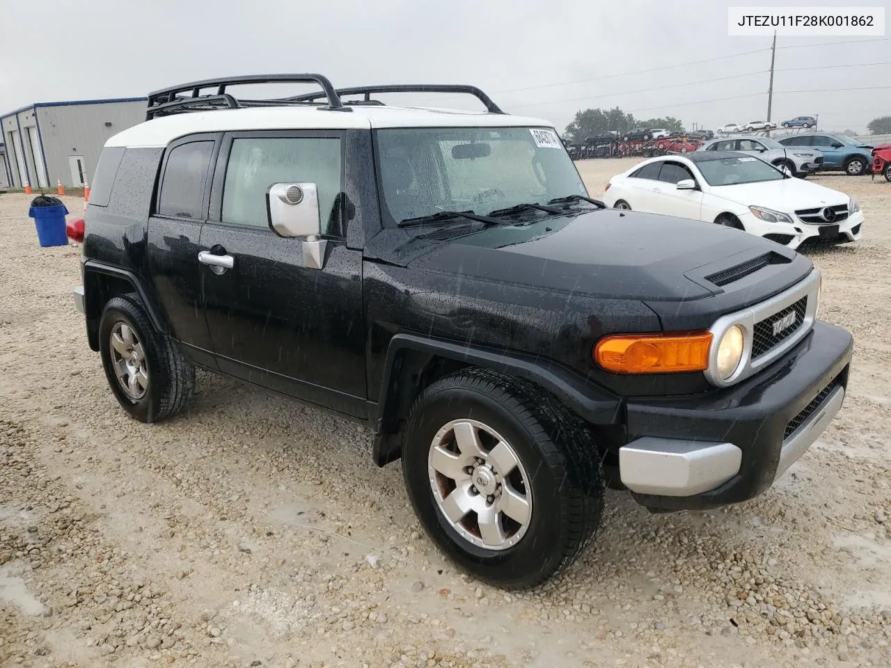 2008 Toyota Fj Cruiser VIN: JTEZU11F28K001862 Lot: 68428714