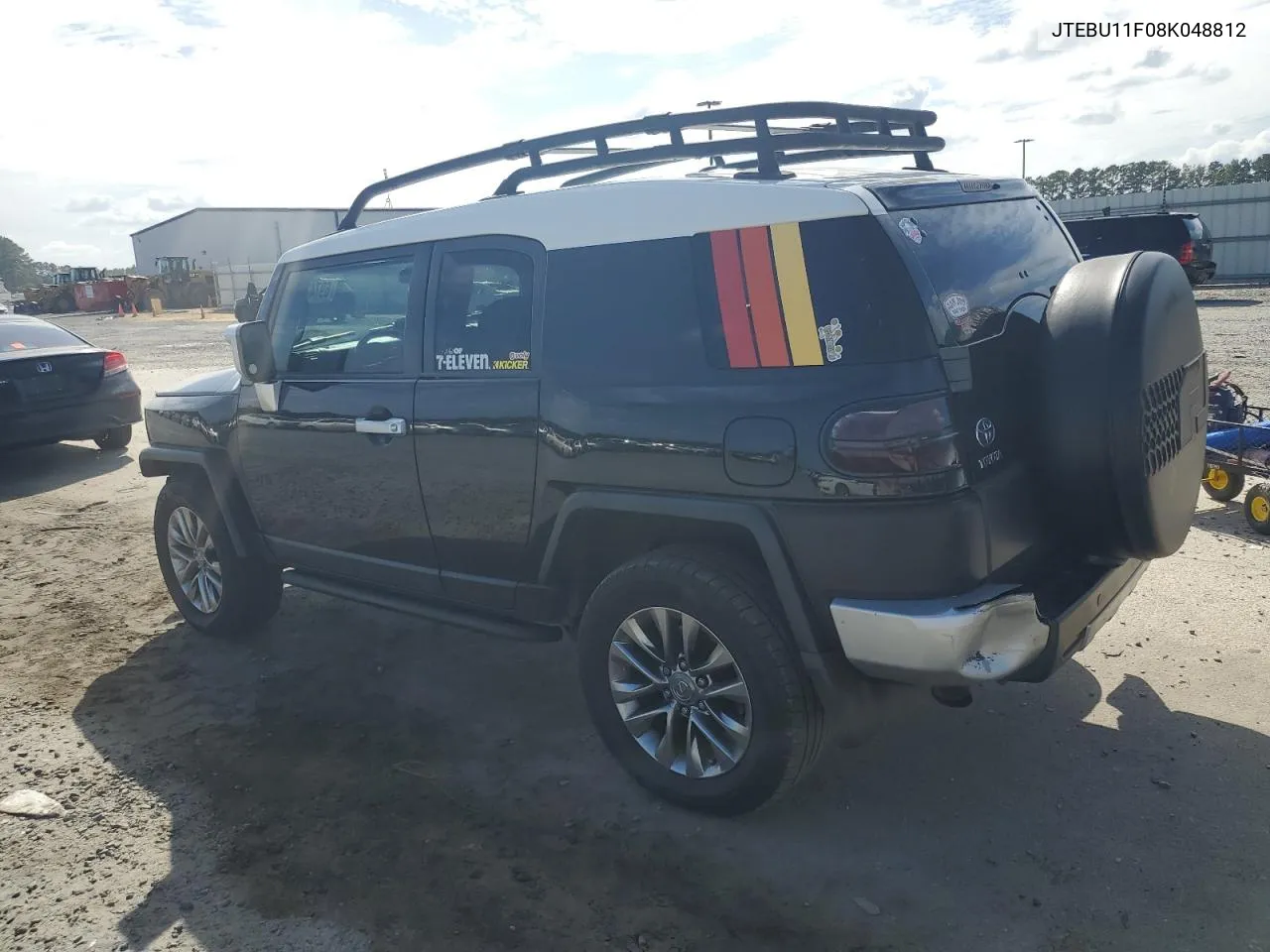 2008 Toyota Fj Cruiser VIN: JTEBU11F08K048812 Lot: 69742634