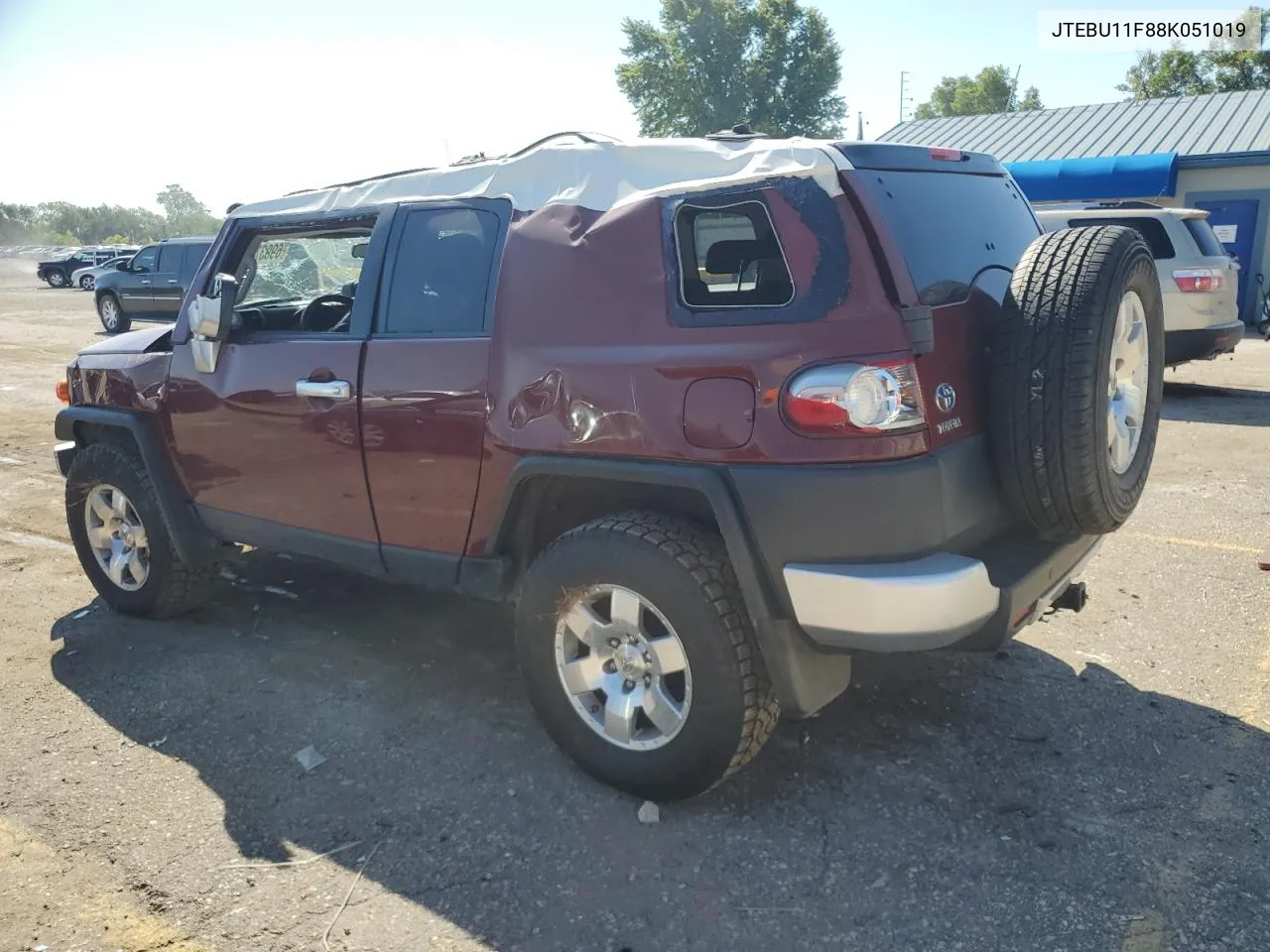 JTEBU11F88K051019 2008 Toyota Fj Cruiser